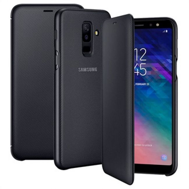 Калъф за мобилен телефон Samsung GALAXY A6 Plus A605 (2018) Wallet Cover