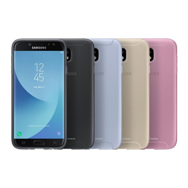 Калъф за мобилен телефон Samsung Galaxy J7 2017 J730 Jelly Cover Black
