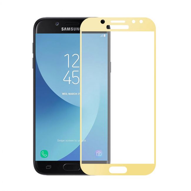 Стъклен Протектор за мобилен телефон Samsung Galaxy J730 J7 Pro (2017) стъклен протектор с пълно покритие