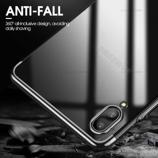 Калъф за мобилен телефон Samsung Galaxy M10 Silicon Back Invisible Case - Прозрачен силиконов гръб