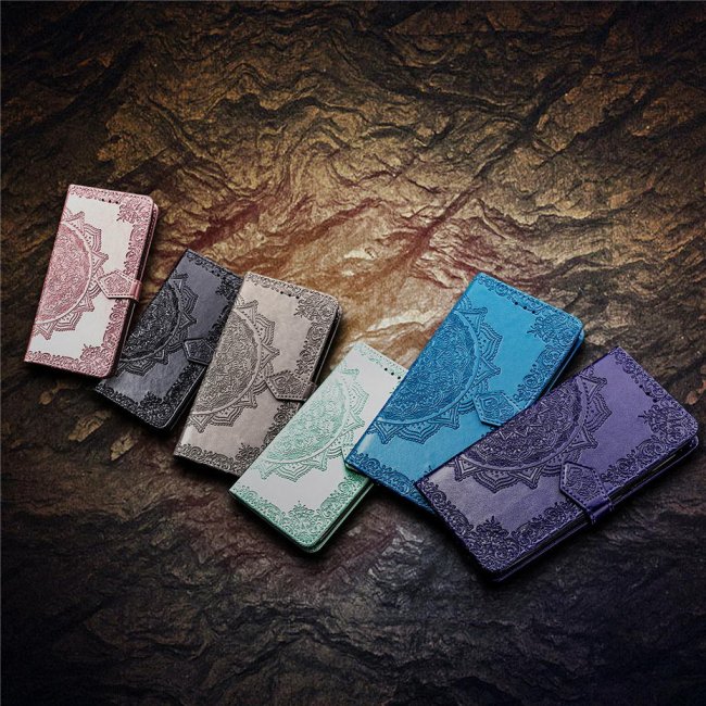 Калъф за мобилен телефон Samsung Galaxy M20 Flip Case Mandala - Калъф за телефон