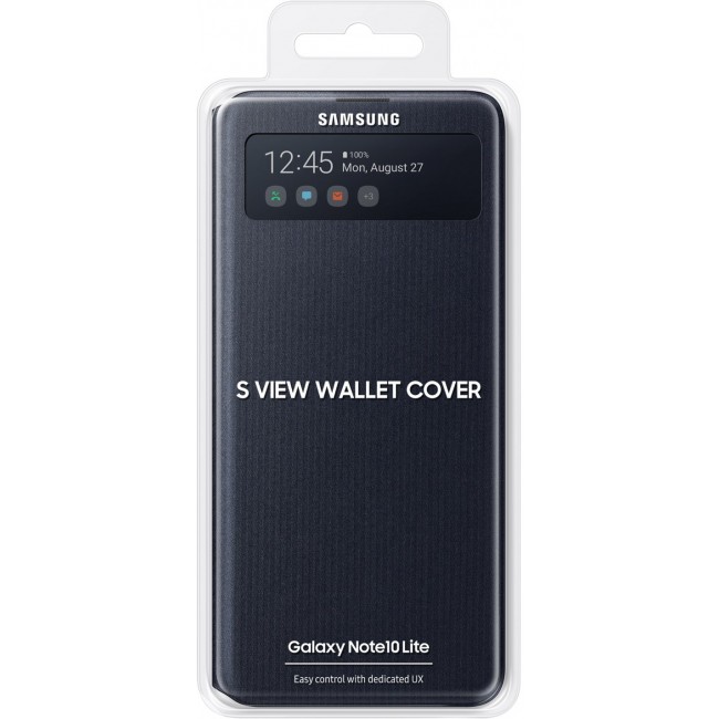 Калъф за мобилен телефон Samsung Galaxy Note 10 Lite S View Wallet  оригинален