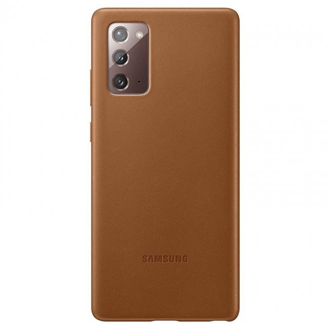 Калъф за мобилен телефон Samsung Galaxy Note20 N980 Leather Cover оригинален