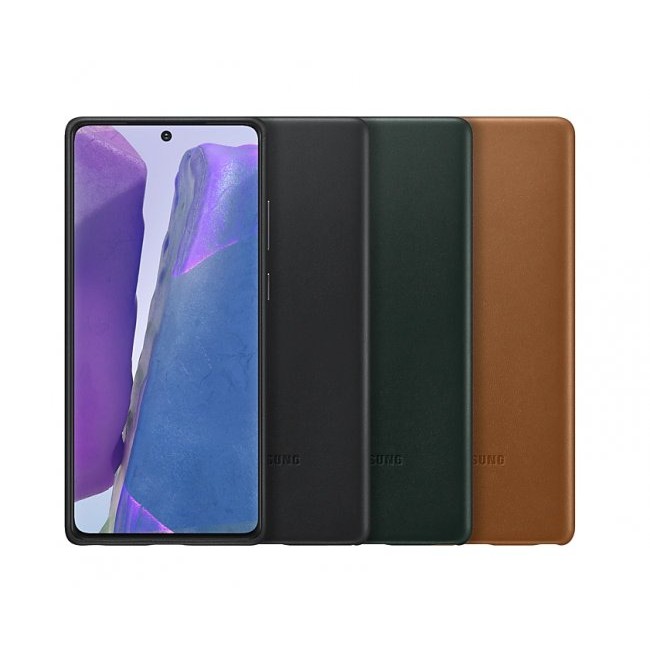 Калъф за мобилен телефон Samsung Galaxy Note20 N980 Leather Cover оригинален