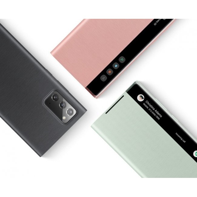 Калъф за мобилен телефон Samsung Galaxy Note20 N980 Smart Clear View Cover оригинален