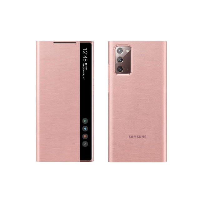 Калъф за мобилен телефон Samsung Galaxy Note20 N980 Smart Clear View Cover оригинален