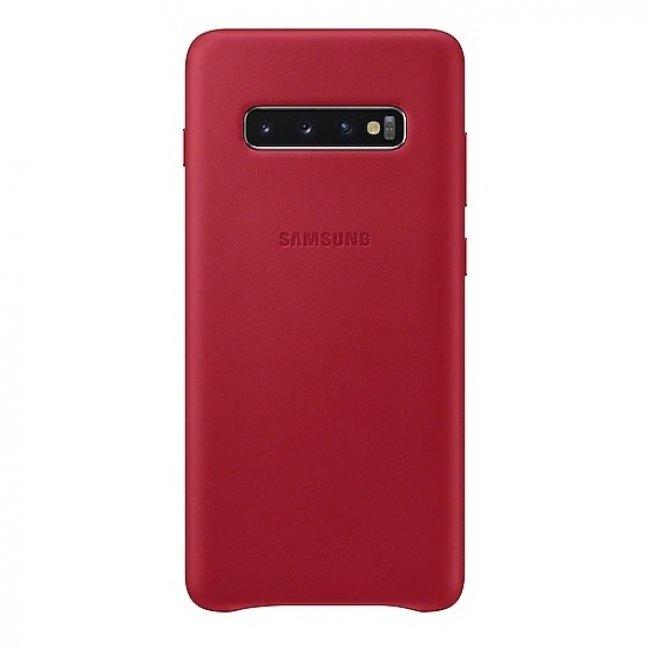 Калъф за мобилен телефон Samsung Galaxy S10+ plus G975 Leather cover- оригинален