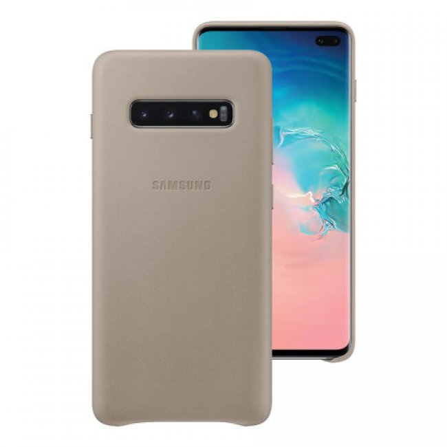 Калъф за мобилен телефон Samsung Galaxy S10+ plus G975 Leather cover- оригинален
