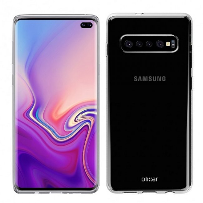 Калъф за мобилен телефон Samsung Galaxy S10+ plus G975 Led Cover оригинален