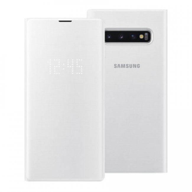 Калъф за мобилен телефон Samsung Galaxy S10+ plus G975 Led view cover- оригинален