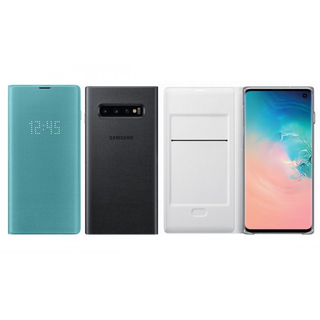 Калъф за мобилен телефон Samsung Galaxy S10+ plus G975 Led view cover- оригинален