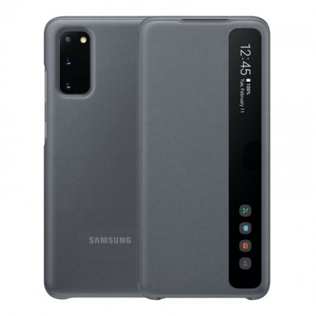 Калъф за мобилен телефон Samsung Galaxy S20 G980 Clear View Cover оригинален