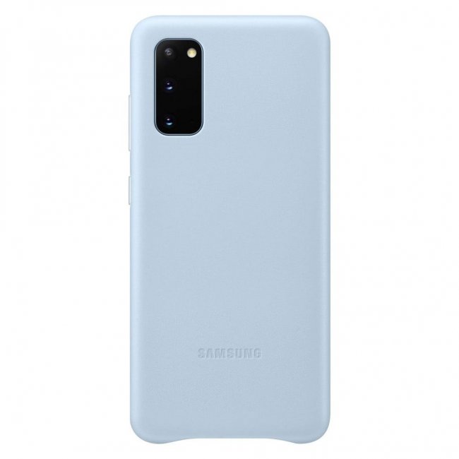 Калъф за мобилен телефон Samsung Galaxy S20 G980 Leather Cover Кожен оригинален