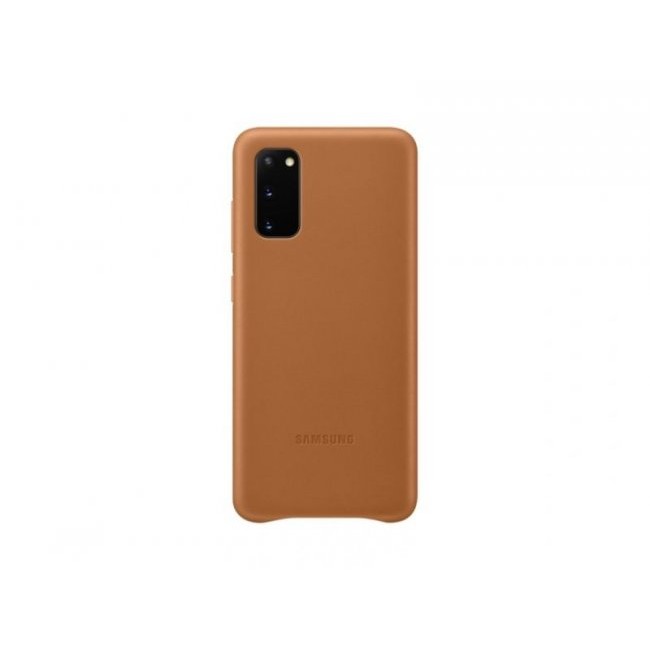 Калъф за мобилен телефон Samsung Galaxy S20 G980 Leather Cover Кожен оригинален