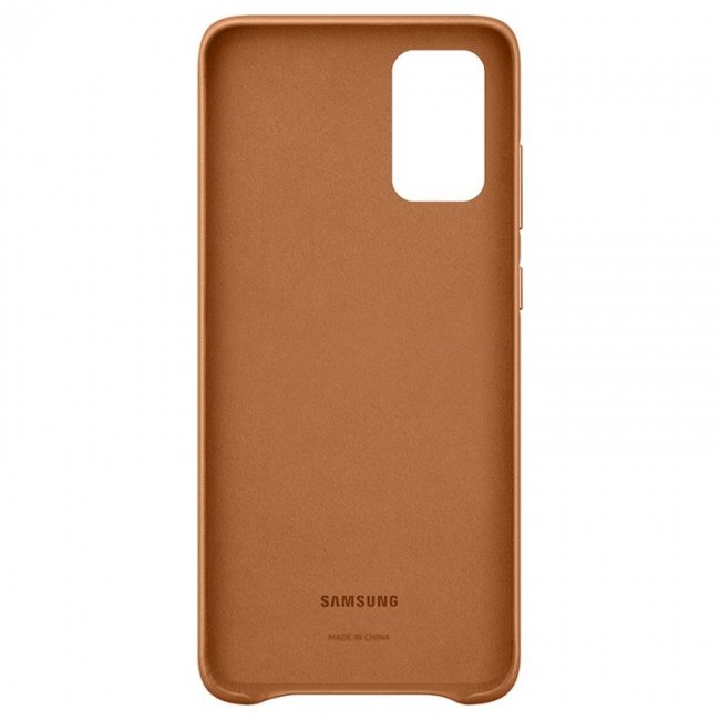 Калъф за мобилен телефон Samsung Galaxy S20 G980 Leather Cover Кожен оригинален