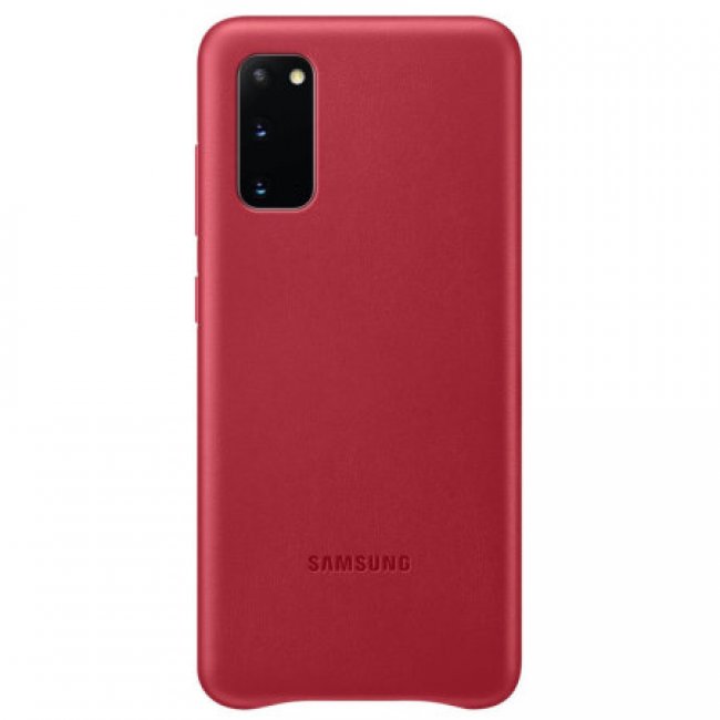 Калъф за мобилен телефон Samsung Galaxy S20 G980 Leather Cover Кожен оригинален