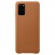 Калъф за мобилен телефон Samsung Galaxy S20+ G985 Leather Cover Кожен оригинален