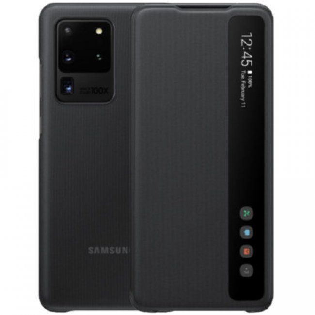 Калъф за мобилен телефон Samsung Galaxy S20 Ultra G988 Clear View Cover  оригинален