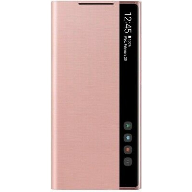 Калъф за мобилен телефон Samsung Galaxy S20 Ultra G988 Clear View Cover  оригинален