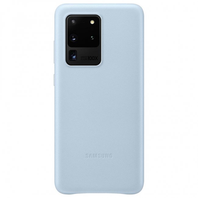 Калъф за мобилен телефон Samsung Galaxy S20 Ultra G988 Leather Cover Кожен оригинален