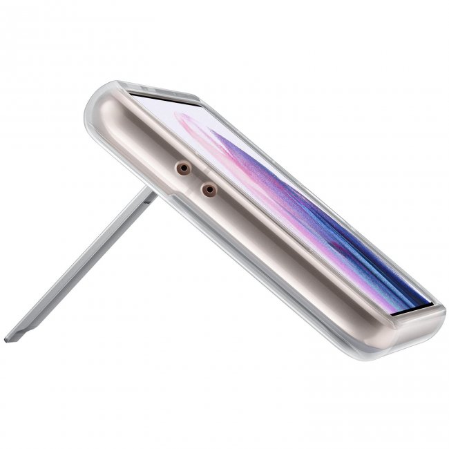 Калъф за мобилен телефон Samsung Galaxy S21 Clear Standing Cover