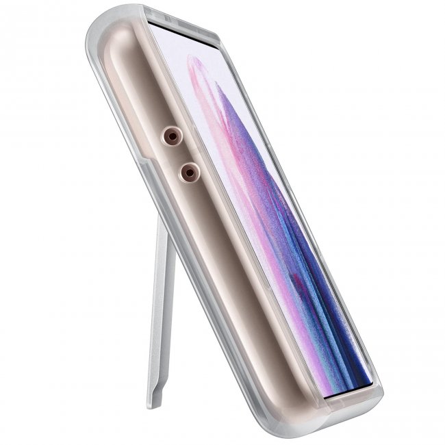 Калъф за мобилен телефон Samsung Galaxy S21 Clear Standing Cover