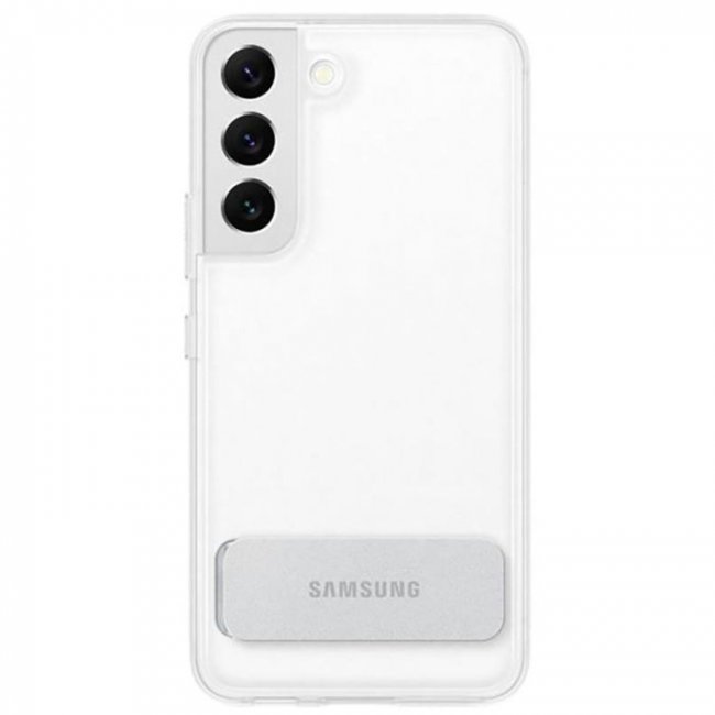 Калъф за мобилен телефон Samsung Galaxy S22 Clear Standing Cover
