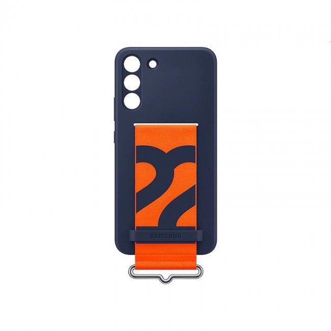 Калъф за мобилен телефон Samsung Galaxy S22+ Silicone Cover With Strap