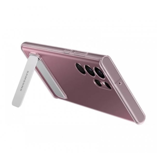 Калъф за мобилен телефон Samsung Galaxy S22 Ultra Clear Standing Cover