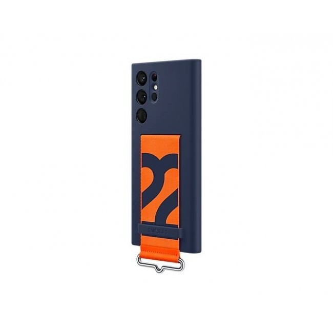 Калъф за мобилен телефон Samsung Galaxy S22 Ultra Silicone Cover With Strap