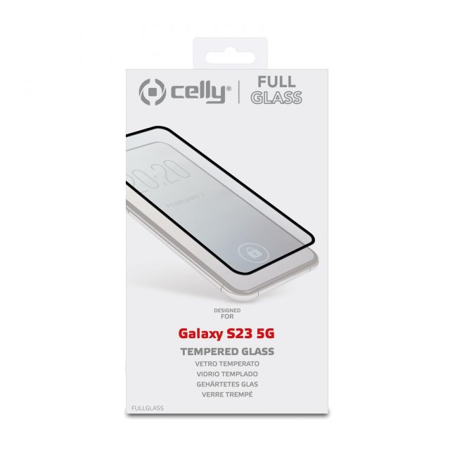 Стъклен Протектор за мобилен телефон Samsung Galaxy S23 Celly Tempered Glass