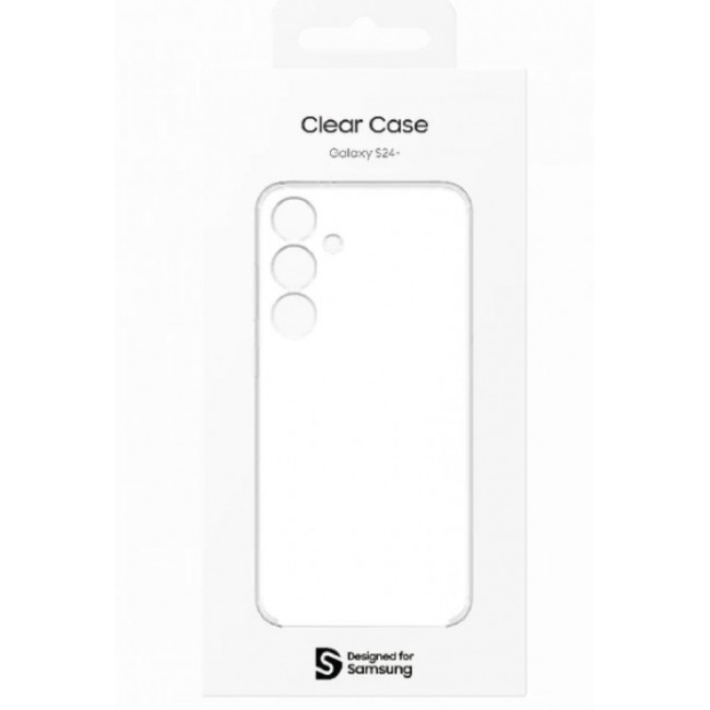 Калъф за мобилен телефон Samsung Galaxy S24+ Clear Case