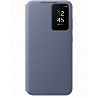 Калъф за мобилен телефон Samsung Galaxy S24 Smart View Wallet Case - ЛИЛАВ -- VIOLET