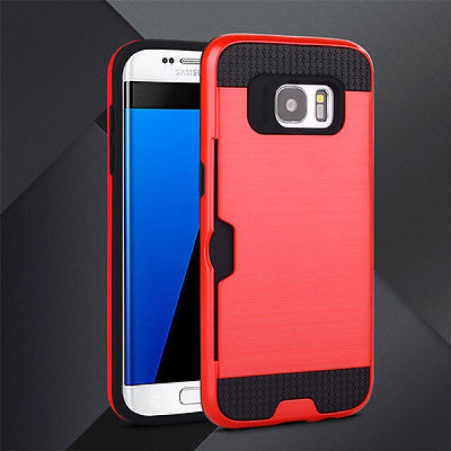 Калъф за мобилен телефон Samsung Galaxy S7 BACK COVER BRUSH Protect