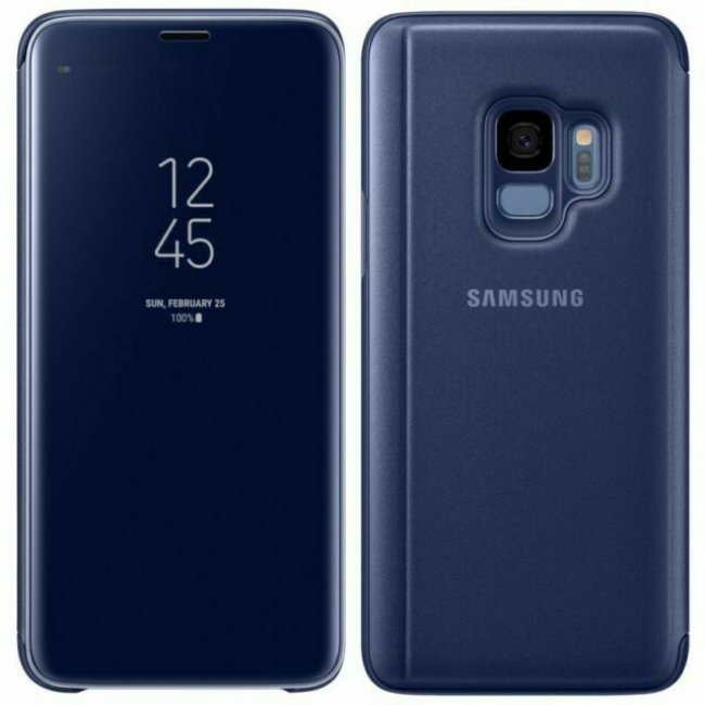Калъф за мобилен телефон Samsung Galaxy S9 + Plus G965 Clear View Standing Cover- оригинален