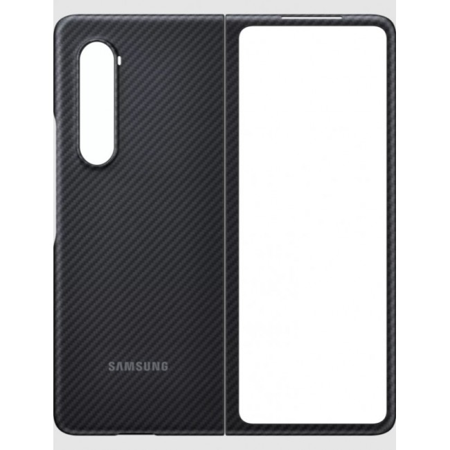 Калъф за мобилен телефон Samsung Galaxy Z Fold3 Aramid Cover Black