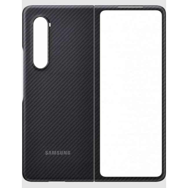 Калъф за мобилен телефон Samsung Galaxy Z Fold3 Aramid Cover Black