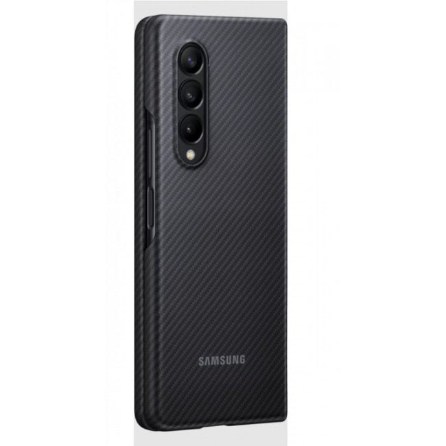 Калъф за мобилен телефон Samsung Galaxy Z Fold3 Aramid Cover Black