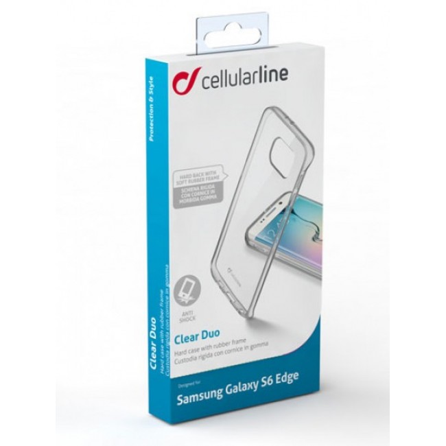 Калъф за мобилен телефон Samsung N920i Galaxy Note 5 Clear Duo