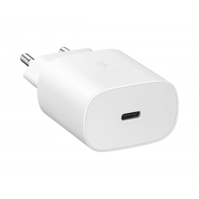 Зарядно устройство Samsung Оригинален адаптер 25W 3А EP-TA800 USB-C Super Fast Charging 220V