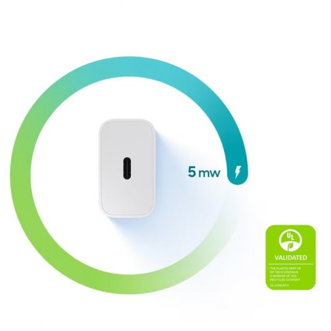 Зарядно устройство Samsung Оригинален адаптер 25W EP-T2510 USB-C  Fast Charging - БЯЛ -- WHITE