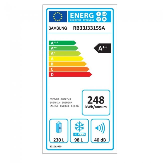 Хладилник Samsung RB33J3315SA/EF