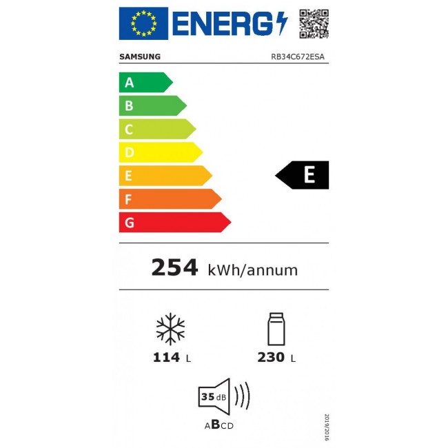 Хладилник Samsung RB34C672ESA/EF