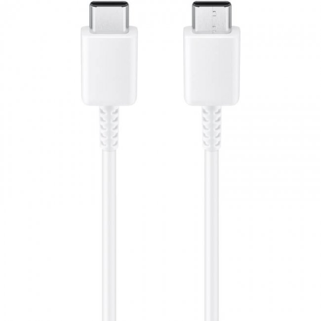 Кабел Samsung USB-C Cable 3A 1.8m, EP-DW767JWE - БЯЛ -- WHITE