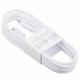 Кабел Samsung USB-C Cable 3A 1.8m, EP-DW767JWE - БЯЛ -- WHITE