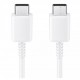 Кабел Samsung USB-C Data Cable 3A 1m, EP-DA705BWE (BULK)