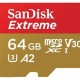 Карта памет SanDisk MicroSDXC 64GB 160/60 MB/s SDSQXA2-064G-GN6AA