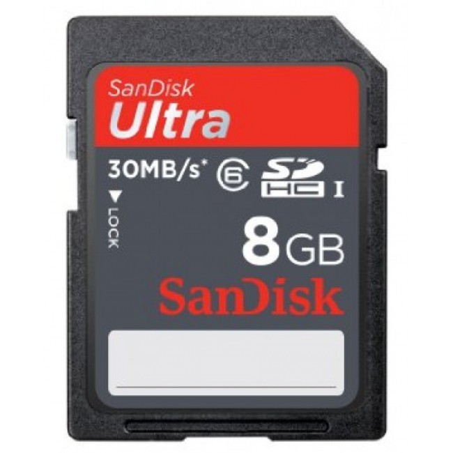 Карта памет SanDisk SDHC Ultra 8GB Class 6