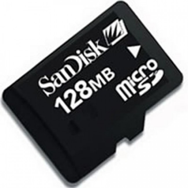 Карта памет SanDisk TransFlash(MicroSD) 128MB