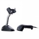 Баркод четец Scantech SD380 1D USB черен със стойка